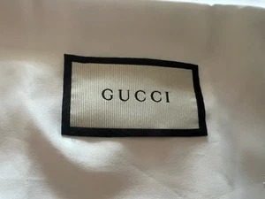 🔴 GUCCI sacca borsa accessori anti polvere custodia o da viaggio L 24 originale - Imagen 1 de 6