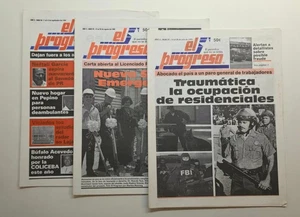 Vintage Zeitung Lot 31 / El Progreso / San Sebastian Puerto Rico 1990er - Bild 1 von 17