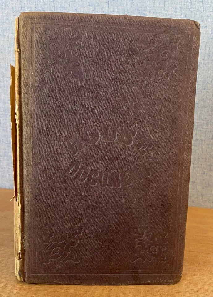 EXPLORATION OF THE VALLEY OF THE AMAZON by W. M. Lewis Herndon 1854  Repair copy - Image 1 of 4