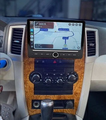 Radio estéreo Carplay Android 15 coche GPS DSP para Jeep Grand Cherokee 2008-2010 Foto 1 de 4