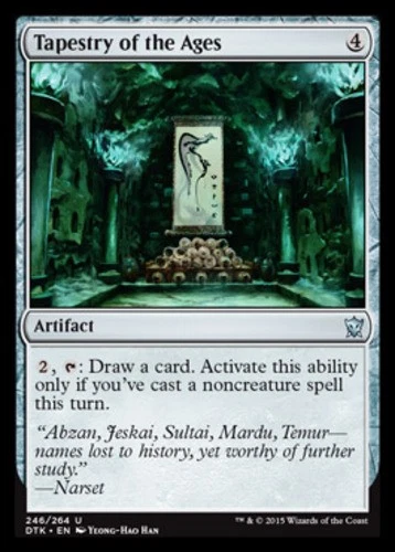 Tapestry of the Ages - Dragons of Tarkir #246/264 MTG Magic The Gathering - Image 1 of 1