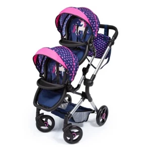 Bayer Zwillings-Puppenwagen Twin Neo, Einhorn - Bild 1 von 23
