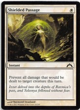 Shielded Passage *PLAYSET* Magic MtG x4 Gatecrash SP