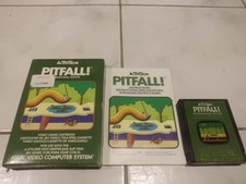 Pitfall! International Edition Atari 2600 Video Game With Box And Manual!