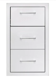 TrueFlame 17" Vertical 2 Cajones y Toallero de Papel Combo, TF-TDC-17M-A - Imagen 1 de 1