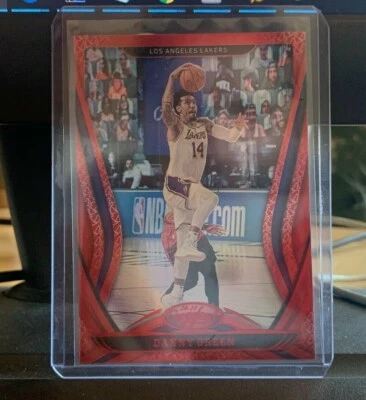 2020-21 PANINI CERTIFIED #66 BASE MIRROR RED DANNY GREEN LA LAKERS - Image 1 of 2
