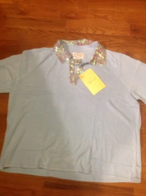 Stitches In Time Damas, Cuello en V, Cuello, Lentejuelas, Talla 2X, Nuevo con Etiquetas Foto 1 de 4