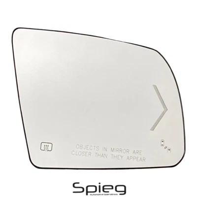 Espejo retrovisor lateral de cristal para Toyota Tundra 14-17 con señal BSM lado del pasajero térmico Foto 1 de 4