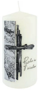Vela de duelo vela conmemorativa vela de velas Wiedemann novedad de Alemania - Imagen 1 de 6