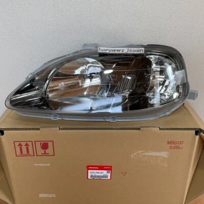 OEM 99-00 HONDA CIVIC EK9 TYPE-R Headlight LH STANLEY EK4 SiR Si JDM Genuine NEW - Image 1 of 4