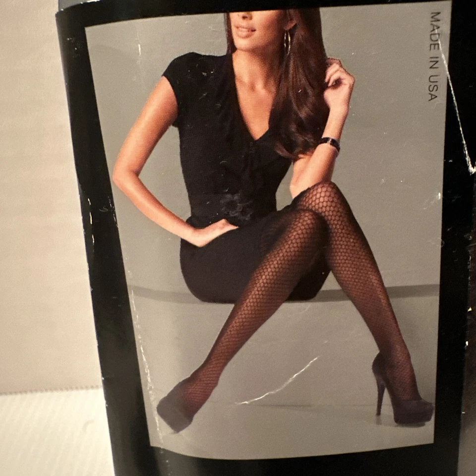Apt 9 Sheer Tights Control Top Medium Black Tie - Image 1 of 4