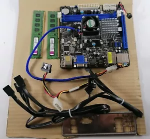 ASROCK E35LM1 scheda madre MTB AMD A50M Zacate E-240 DDR3 8G VGA M-ITX - Foto 1 di 15