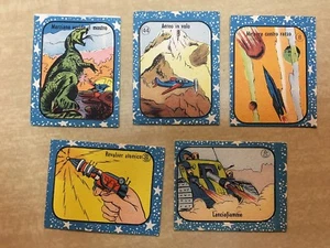 76482 Fg16/ Lotto 5 Figurine - Uomini e macchine dell'avvenire - Picture 1 of 3