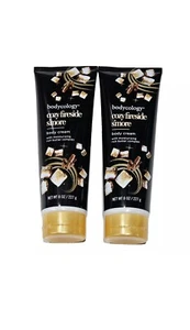 2er Pack Bodycology Cozy Fireside S'more Körpercreme feuchtigkeitsspendende reichhaltige Butter 8oz - Bild 1 von 1