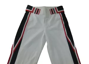 Boombah Baseball/Softball Pants Mens 34x35 Blue, White, Red 2 Back Pockets - Picture 1 of 7