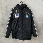 GRASSHOPPERS ZURICH 2008-10 TRAINING FOOTBALL JACKET ADIDAS PADDED JERSEY SIZE M