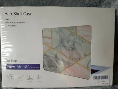 Hardshell Case Multi colored pink and grey for MacBook Pro 13" New air - Image 1 of 3