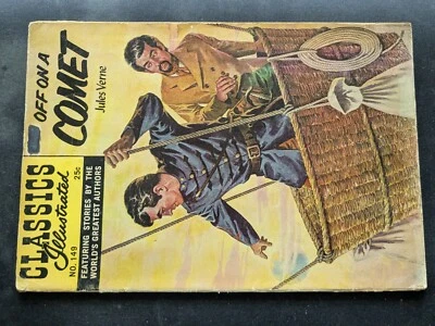 Gilberton Classics Illustrated # 149 Off On A Comet Oct '68 (VG) - Image 1 of 3