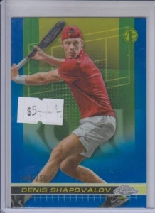 2024 Topps cromo - refractor azul #23 Denis Shapovalov/250 (RC) - Imagen 1 de 1