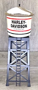 RETIRED Dep.56 -Harley Davidson Water Tower-Snow Village 54975 1998 With Box - Picture 1 of 9