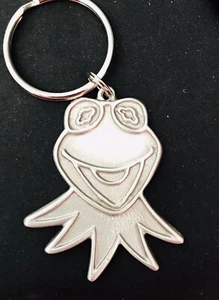 Schlüsselanhänger Zinn KERMIT die Muppets Sesamstraße Miss Piggy Metallfigur Q - Bild 1 von 1