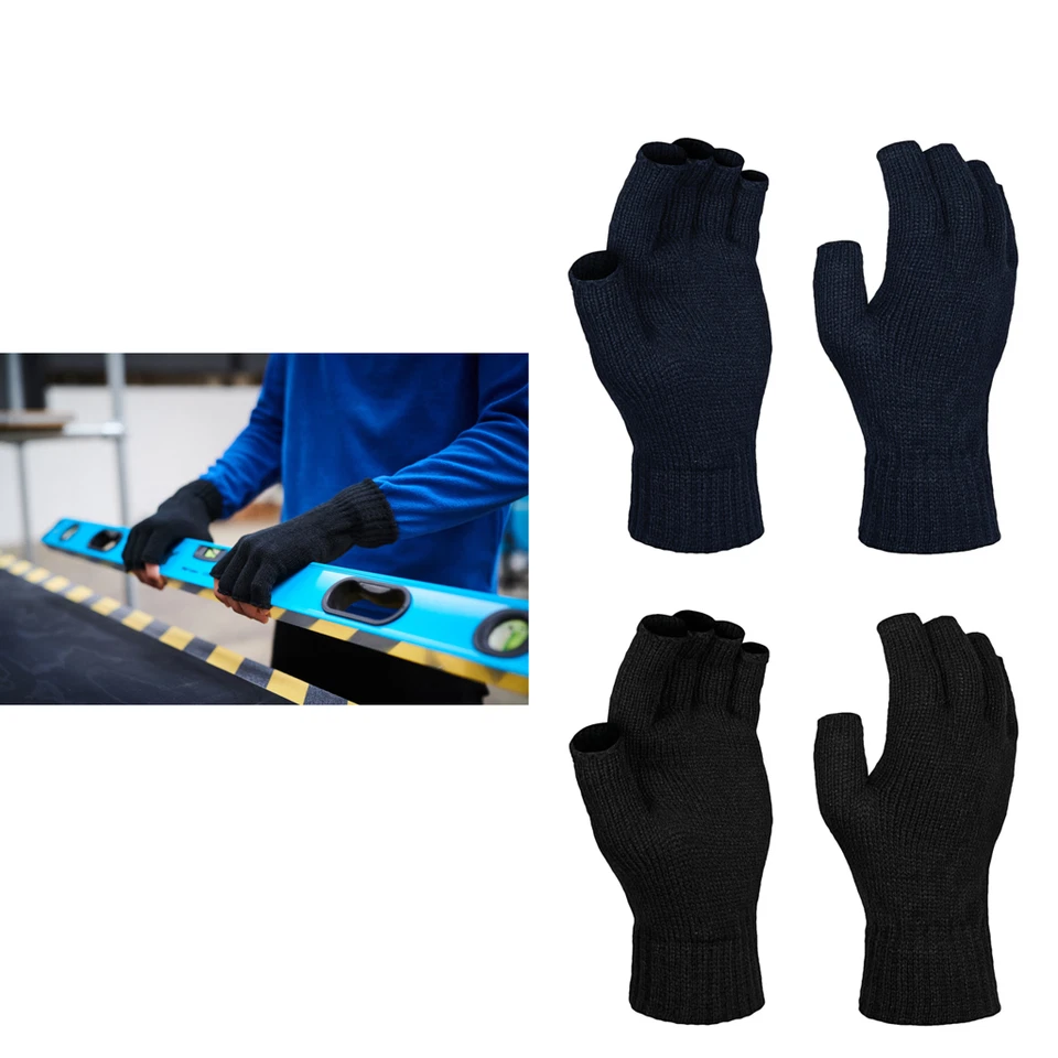 Regatta Professional Unisex Thermal & Fingerless Mitts TRG202-Winter Hand Warmer - Image 1 of 4
