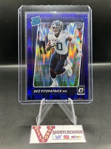 2021 Donruss Optic - DEZ FITZPATRICK RATED ROOKIE PURPLE SHOCK PRIZM #236 - Picture 1 of 3