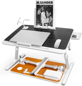 Laptop Bed Tray Table,Laptop Desk for Bed,Lap Desk for Laptop, Adjustable Laptop - Picture 1 of 6