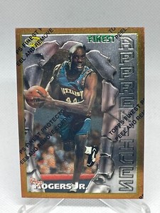 Roy Rogers Jr. 1996-97 Topps Finest #18 Bronze Rookie Card RC