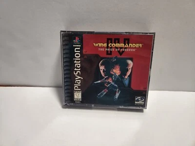 Wing Commander IV: The Price of Freedom (Sony PlayStation 1, 1997) PS1 TESTED - Image 1 of 4