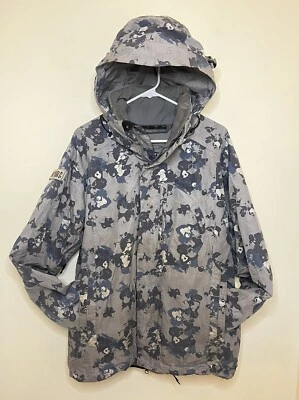 Vintage BONFIRE Blur Snowboard Jacket Mens M Medium 10K Water IronCross Grey EUC - Image 1 of 4