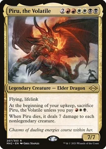 Piru, el Volátil (207) Modern Horizons 2 MH2 MTG Magic - Imagen 1 de 1