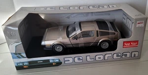 Sun Star 1/18 Scale Die Cast 1981 DMC De Lorean LK Model in Box - No. 2701 - Picture 1 of 11