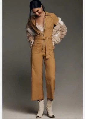 Macacão Maeve Anthropologie The Colette Weekend tamanho 12 mel novas etiquetas - Imagem 1 de 3