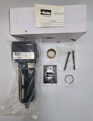 New Parker Compressed Air Filter  P3NFA98GSM 250PSI 1" NSMP - Image 1 of 4