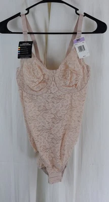 Sujetador Bali Para Mujer Encaje Prendas Moldeadoras Encaje 'N Suave Incorporado Palo de Rosa Talla 36D Foto 1 de 3