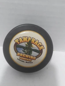 Tamarack Brewing Company Hockey Puck Lakeside MT raro - Foto 1 di 2