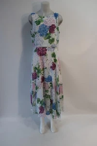 Hobbs London Damen-Maxikleid weiß, bunt Blumendruck 10 - Bild 1 von 7