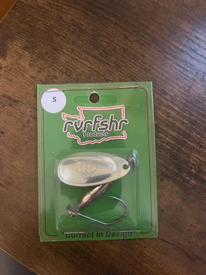 rvrfshr Products #5 Silver Spinner - Image 1 of 3