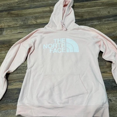 THE NORTH FACE Pullover Rosa Claro Blanco Grande Para Hombre Unisex Para Mujer Sudadera con Capucha Foto 1 de 4