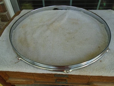 (1) VINTAGE 1970's ROGERS FULLERTON 18" FLOOR TOM RIM-VG! - Image 1 of 4