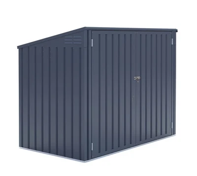 Mülltonnenbox Gerätebox 5x3 Geräteschuppen Gartenbox 2er Westmann B-Ware - Bild 1 von 4