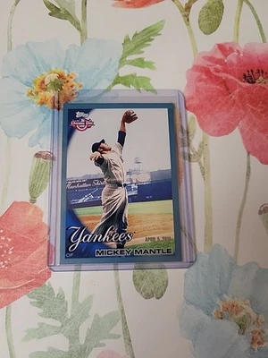 2010 Topps Opening Day Mickey Mantle Blue /2010 SP - Image 1 of 2