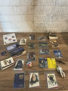 Star Wars verschiedene Trading Cards Lot und Figuren - Bild 1 von 12
