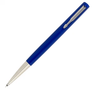 Parker Vector Solid Blue with Chrome Trim Barrel Rollerball Pen (USED) - Picture 1 of 1