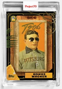 2021 Topps Project 70 -  Honus Wagner #172  By DJ Skee Print Run 5011 - Picture 1 of 1