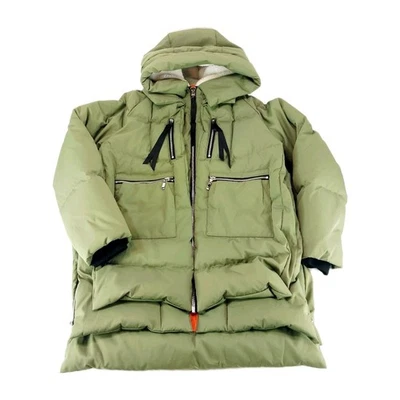 Parka chaqueta acolchada grande verde engrosada Orolay 092 Universe® para mujer Foto 1 de 4