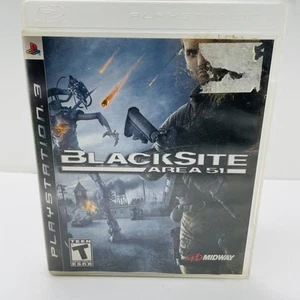 Blacksite: Area 51 (Sony PlayStation 3, 2007) Completo con Manual - Imagen 1 de 4