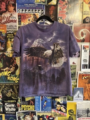 Vintage 2000s Eagle Tie Dye T Shirt - Image 1 of 2