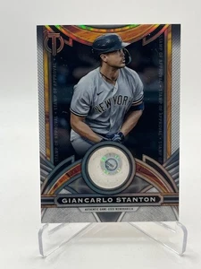 2023 TOPPS TRIBUTE GIANCARLO STANTON GU JERSEY #D 089/199 SP YANKEES - Picture 1 of 1